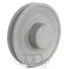 Polia Ferro Fundido 130mm 1 Canal Perfil A
