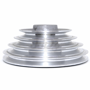 Polia Alumínio Escalonada 100x125x150x180 Canal A