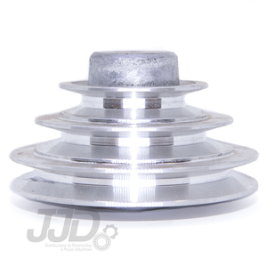 Polia Alumínio Escalonada 75x100x125 Perfil A