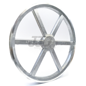 Polia Alumínio 450mm 1 Canal Perfil A