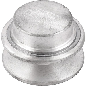 Polia Alumínio 95mm 1 Canal Perfil Z