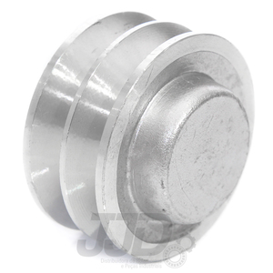 Polia Alumínio 80mm 2 Canais Perfil A