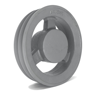 Polia De Ferro Fundido 180mm 2 Canais Perfil B