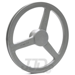 Polia Ferro Fundido 300mm 1 Canal Perfil B