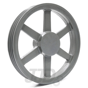 Polia Ferro Fundido 550mm 3 Canais Perfil B