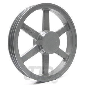 Polia Ferro Fundido 350mm 3 Canais Perfil A