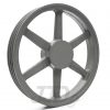 Polia Ferro Fundido 600mm 3 Canais Perfil B