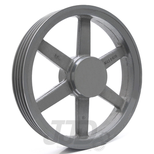 Polia de Ferro Fundido 350mm 4 Canal Perfil Z