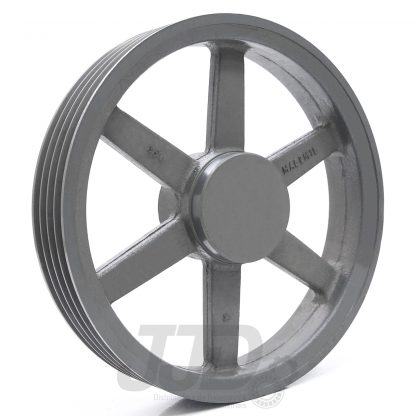Polia Ferro Fundido 320mm 4 Canais Perfil A