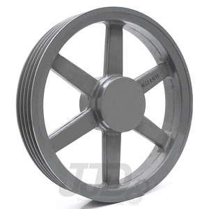 Polia Ferro Fundido 350mm 4 Canais Perfil A