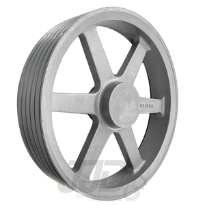 Polia Ferro Fundido 500mm 5 Canais Perfil B