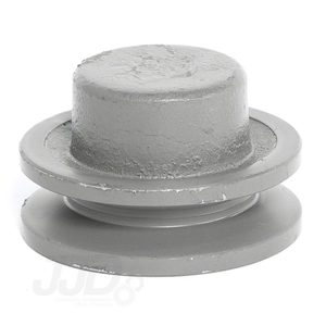 Polia Ferro Fundido 80mm 1 Canal Perfil 3V