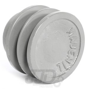 Polia Ferro Fundido 50mm 2 Canais Perfil A