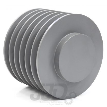 Polia de Ferro Fundido 140mm 6 Canais Perfil C