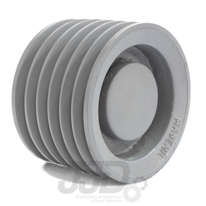 Polia Ferro Fundido 300mm 6 Canais Perfil C