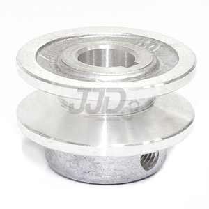 Polia De Alumínio 50mm 1 Canal A Furo 1/2'' - 12,7mm