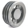 Polia Ferro Fundido 230mm 3 Canais Perfil C