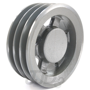 Polia Ferro Fundido 250mm 3 Canais Perfil C