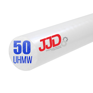 Tarugo Polietileno PE UHMW Natural 50mmx1000mm