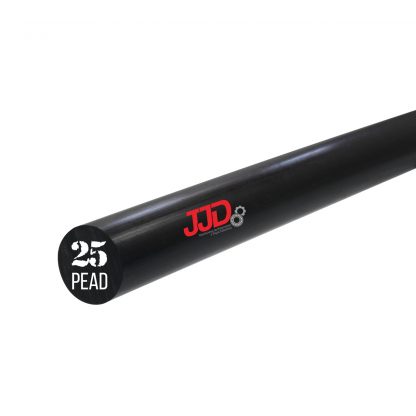 Tarugo Polietileno Pead Preto 25mmx1000mm