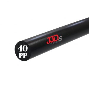 Tarugo Polipropileno PP Preto 40mmx1000mm