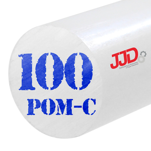 Tarugo Poliacetal AH Pom-c Natural 100mmx1000mm