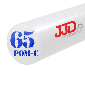 Tarugo Poliacetal AH Pom-c Natural 65mmx1000mm