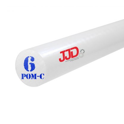 Tarugo Poliacetal AH Pom-c Natural 6mmx1000mm