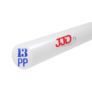 Tarugo Polipropileno PP Natural 13mmx1000mm