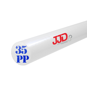 Tarugo Polipropileno PP Natural 35mmx1000mm