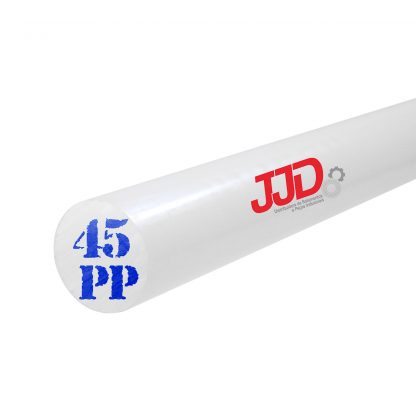 Tarugo Polipropileno PP Natural 45mmx500mm