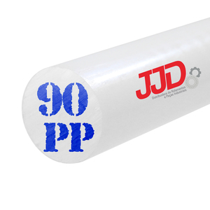 Tarugo Polipropileno Pp Natural 90mmx1000mm