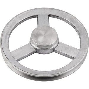 Polia Alumínio 160mm 1 Canal Perfil A