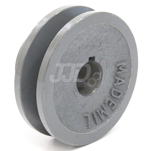 Polia de Ferro Fundido 100mm 1 Canal Perfil A Furo 19,05mm 3/4''