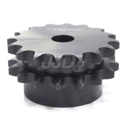 Engrenagem Dupla Passo 5/8″ ASA 50 - 18 Dentes - Image 2