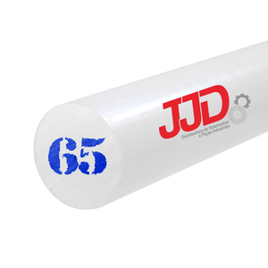 Tarugo Nylon Poliamida PA6 Natural 65mmx1000mm