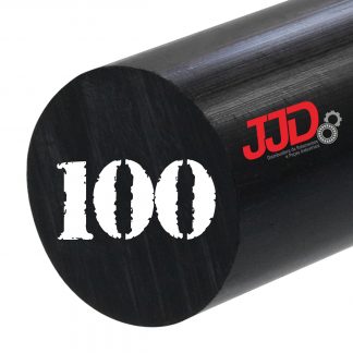 Tarugo Nylon Poliamida Pa 6 Preto 100mmx1000mm