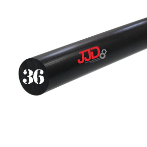 Tarugo Nylon Poliamida Pa 6 Preto 36mmx1000mm