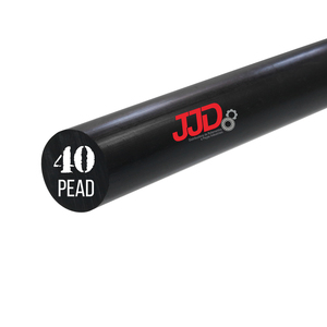 Tarugo Polietileno Pead Preto 40mmx1000mm