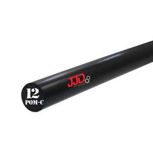 Tarugo Poliacetal AH Pom-c Preto 12mmx1000mm