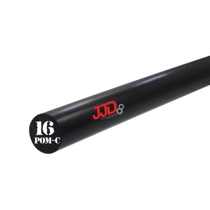 Tarugo Poliacetal AH Pom-c Preto 16mmx1000mm