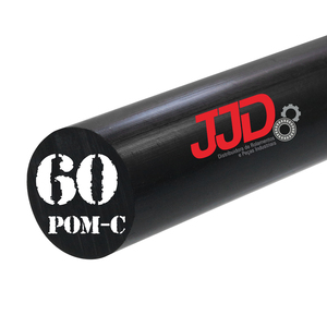 Tarugo Poliacetal AH Pom-c Preto 60mmx1000mm