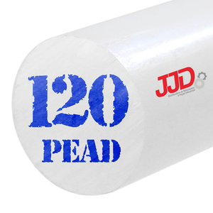 Tarugo Polietileno PEAD Natural 120mmx1000mm