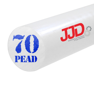 Tarugo Polietileno Pead Natural 70mmx1000mm