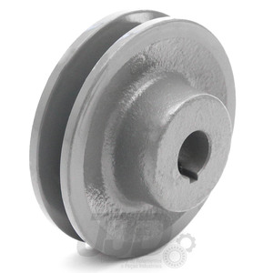 Polia Ferro Fundido 95mm 1 Canal Perfil A  Furo 19,05mm 3/4"