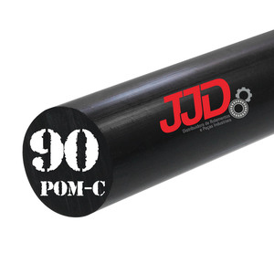 Tarugo Poliacetal AH Pom-c Preto 90mmx1000mm