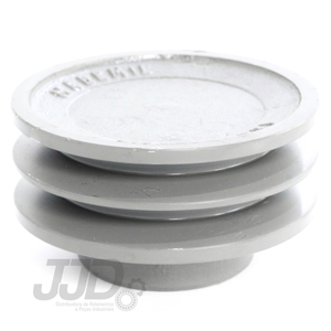 Polia Ferro Fundido 95mm 2 Canais Perfil B