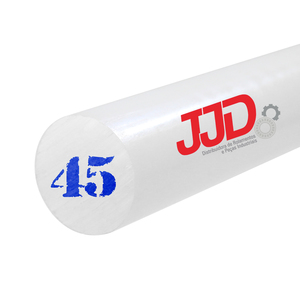 Tarugo Nylon Poliamida PA 6 Natural 45mmx1000mm