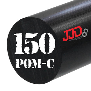 Tarugo Poliacetal AH Pom-c Preto 150mmx1000mm