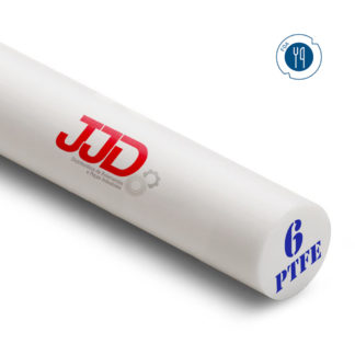 Tarugo Teflon PTFE Natural 6mmx1000mm